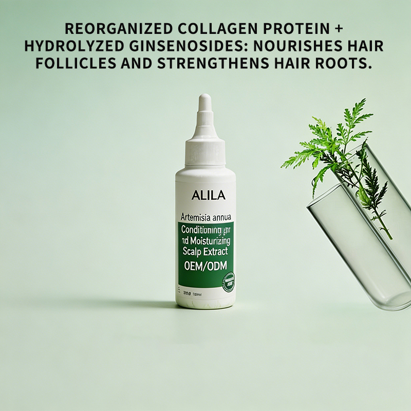 Sweet Wormwood Scalp Care Serum Soothing Hydrating Hair Scalp Treatment OEM/ODM Scalp Care Serum