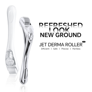 JetRoller Microneedling Infusion Therapy Hyaluronic Acid Serum Derma Rolling System For Skin &amp; Scalp And Hair Growth