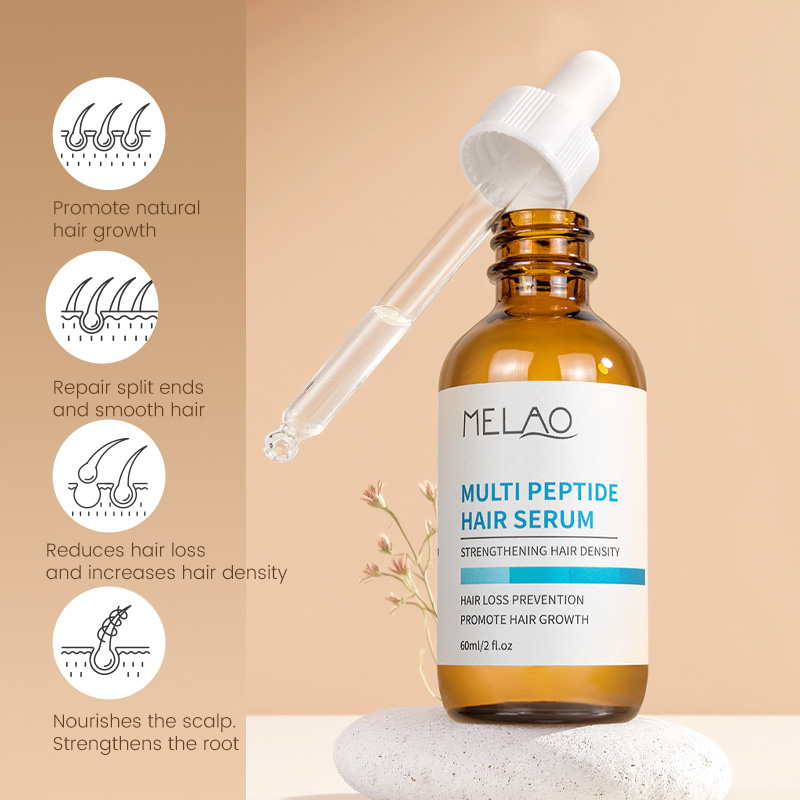 Private Label Advanced Peptide Hair Revitalizing Serum Boost Hair Strength Deep Scalp Nourishing MULTI PEPTIDE HAIR SERUM
