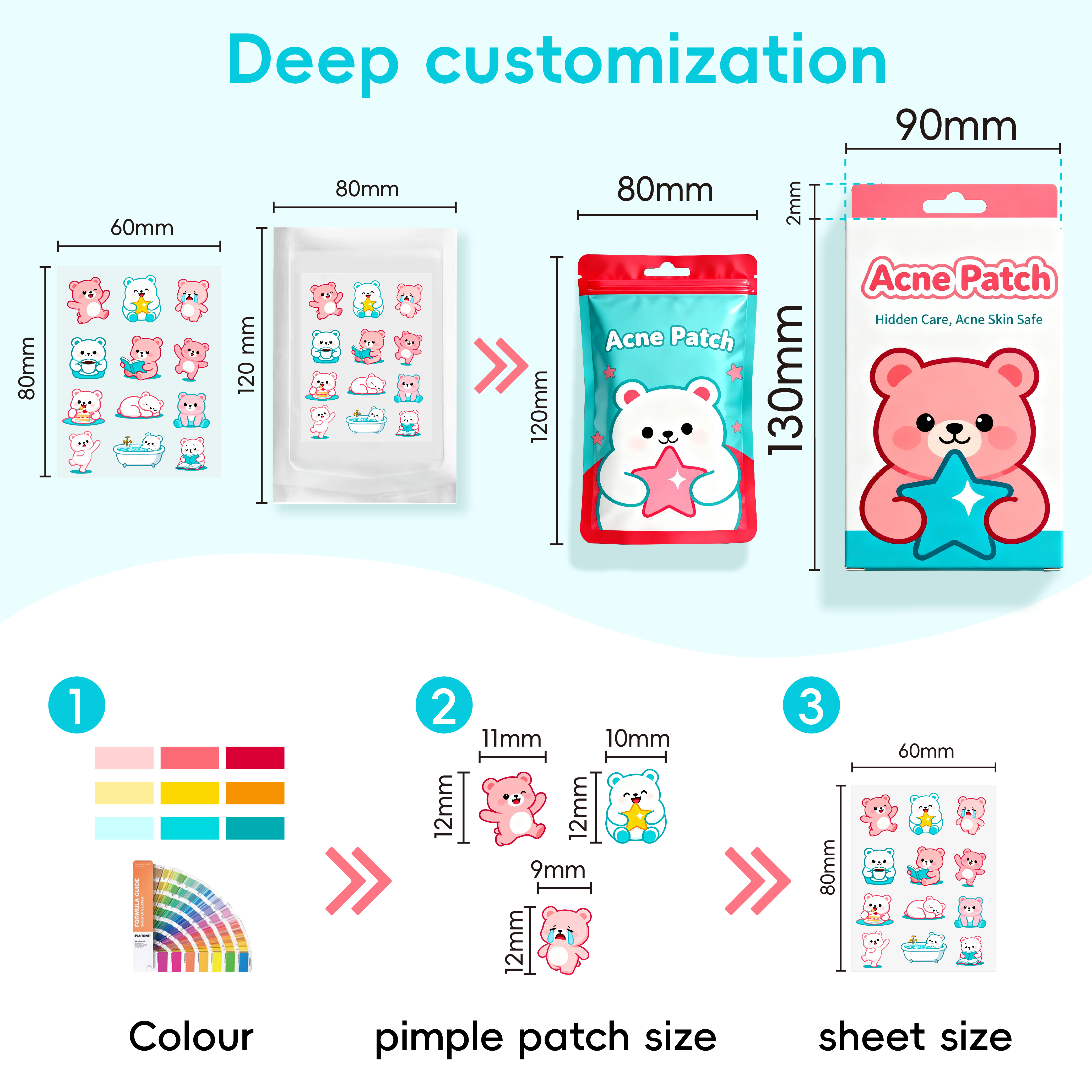 Star Moisturizing Healing Non Needle Acne Pimples Patches For Skin Manufacturer Of Custom Private Label