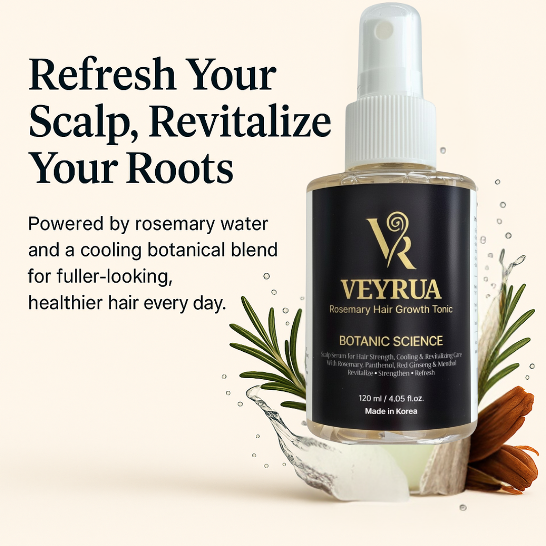 [BJ International] VEYRUA Premium Hair Growth Tonic Anti Hair Loss Scalp Treatment Spray for Hair Regrowth