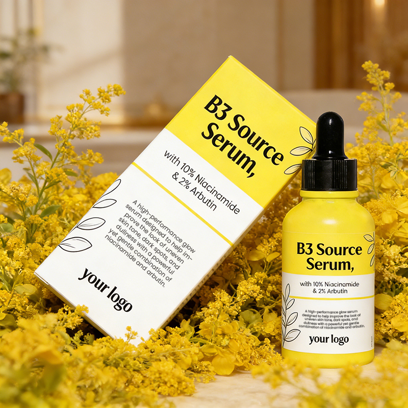 Private Label Evens Skin Tone Fades Dark Spots Reduces Hyperpigmentation Improves Dullness Fast Absorbing Brightening Serum
