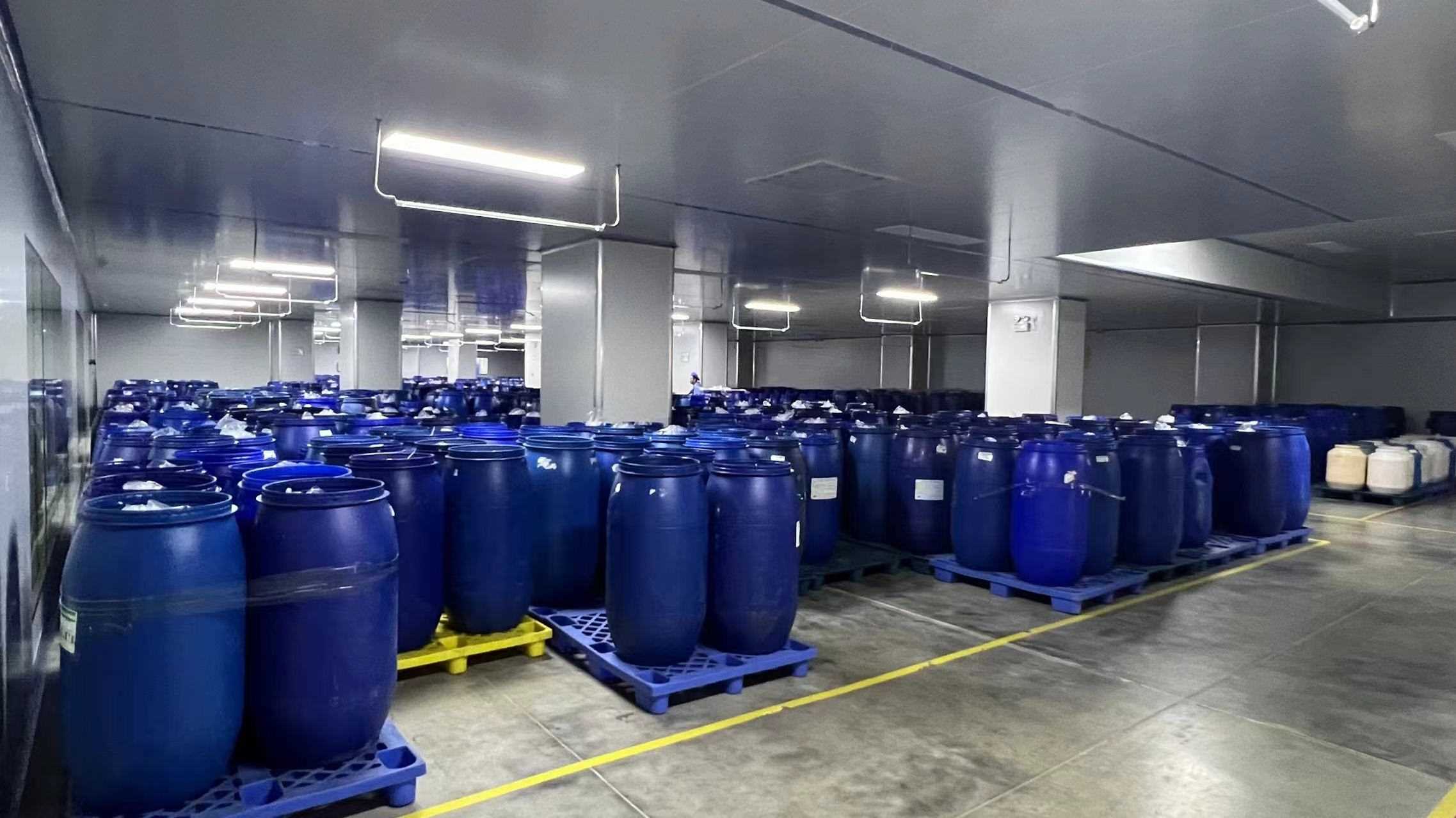 Standing and stabilization stage in cosmetics production at Miura Beauty