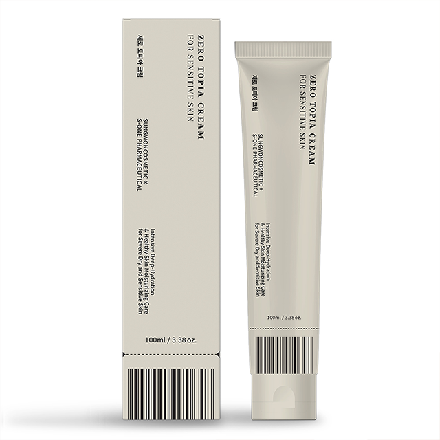 Korean Beauty Zero Topia Ultra Moisturizing Vegan Cream For Sensitive And Extra Dry Skin Care