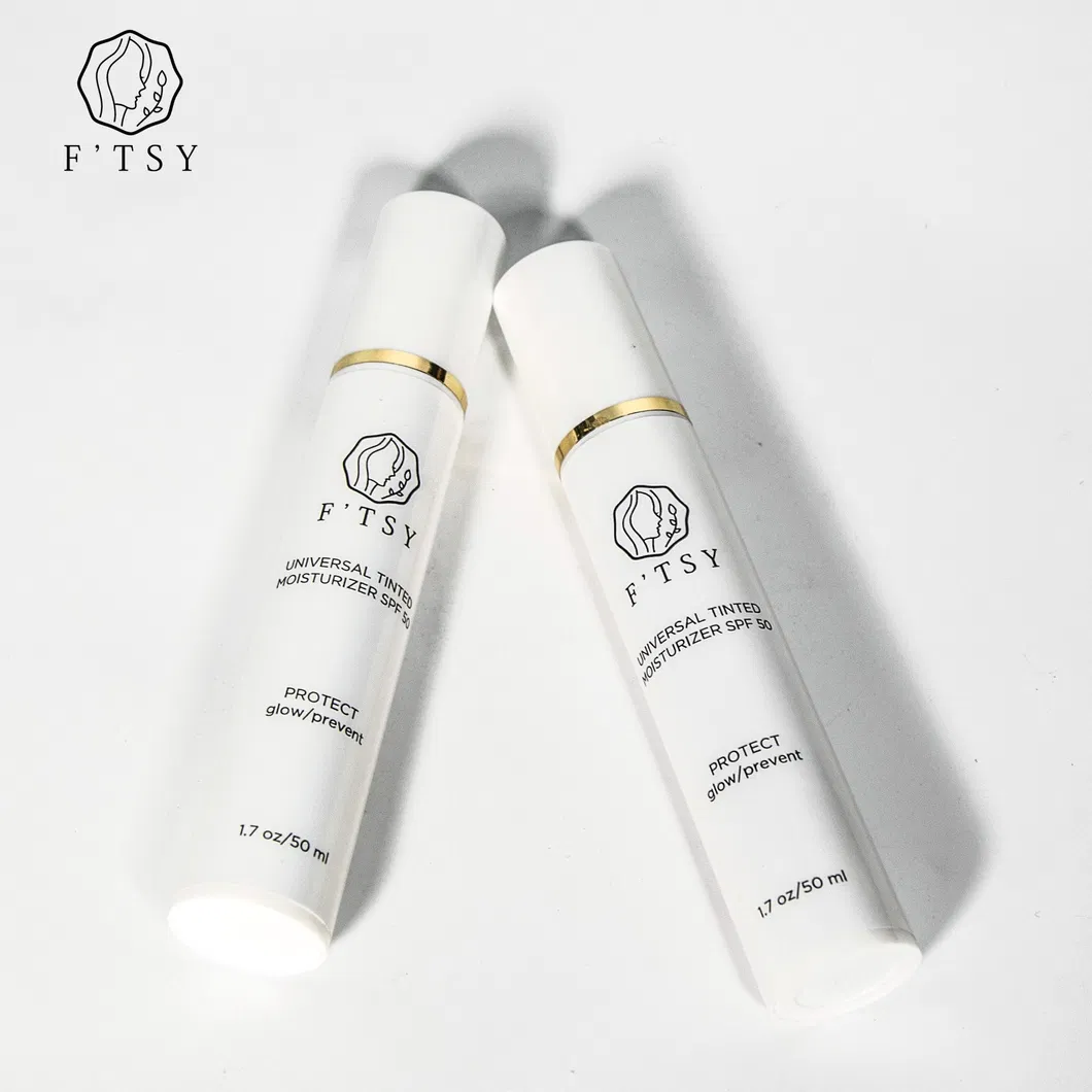 Private Label SPF 50 Tinted Sunscreen Natural Tinted Moisturizer