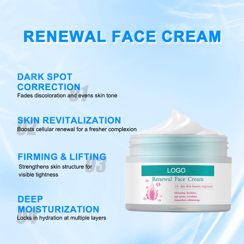 Skin Renewal Brightening Cream Dark Spot Remover Hyperpigmentation Treatment Cell Regeneration Firming Lifting Face Moisturizer
