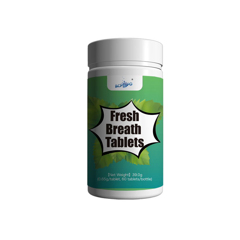 Freshens breath tablet details 2