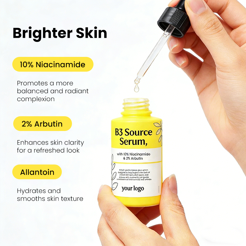 Private Label Evens Skin Tone Reduces Hyperpigmentation Improves Dullness Fast Absorption Brightening Dark Spot Corrector Serum