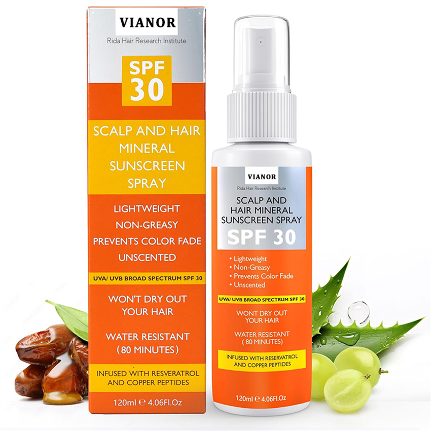 Direct Sale Private Label SPF 50 Oil-Free and Zinc-Oxide Tinted Sunburn Sunscreen Spray Whitening Sunblock Body