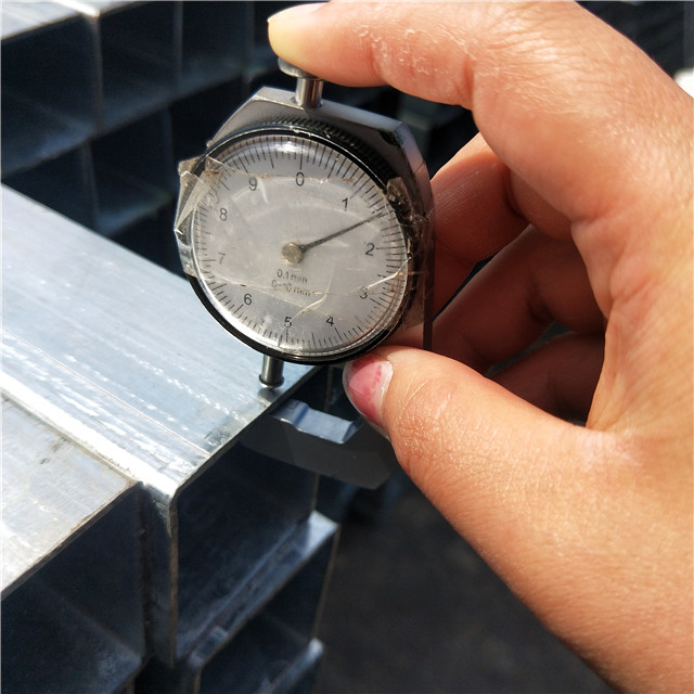 China hollow Section Hot Dipped Galvanized Square Steel Pipe  tube Supplier, Factory
