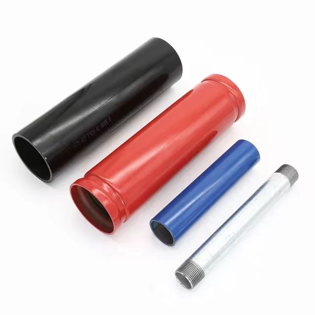 China Powder Coated Steel Pipe Large Diameter Fire Pipe Galvanized Groove Pipe for Fire Engine Access Supplier, Suppliers