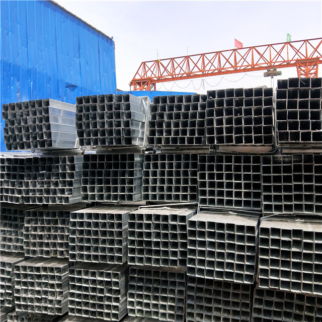 China Galvanized Square Tube Metal Hollow Section  Manufacturers, Factory
