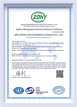 Compliance Certification 1