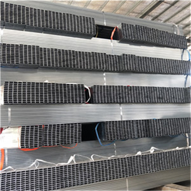 China galvanized rectangular Hollow Section tube Q235 Supplier, Factory