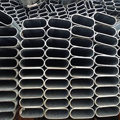 Pre-galvanized elliptical tube display 3