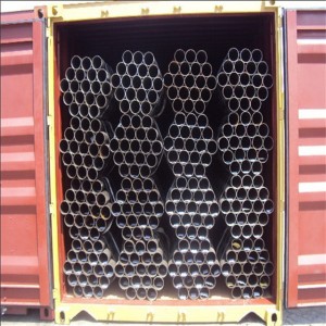 ERW pipe loading
