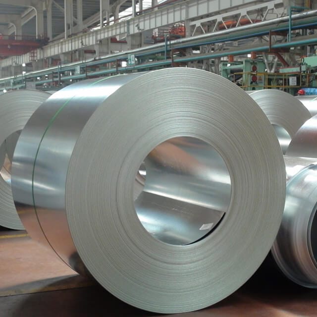 Galvanized steel coil product display 2