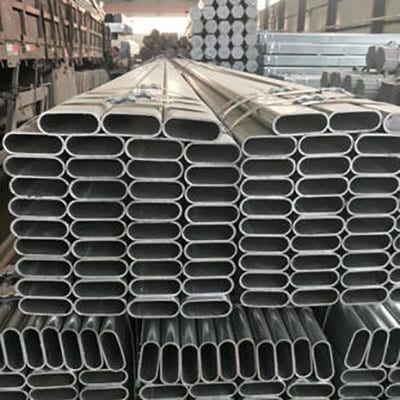 Pre-galvanized elliptical tube display 1