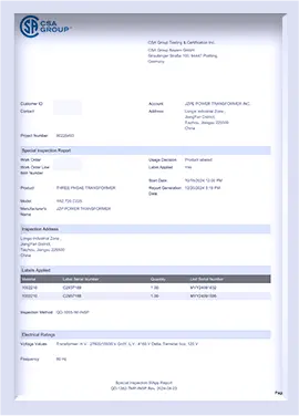 Compliance Certification 2