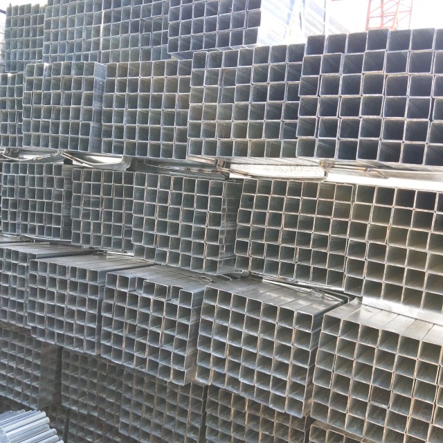 China gi  carbon steel square tube weight chart Manufacturer, Manufacturers