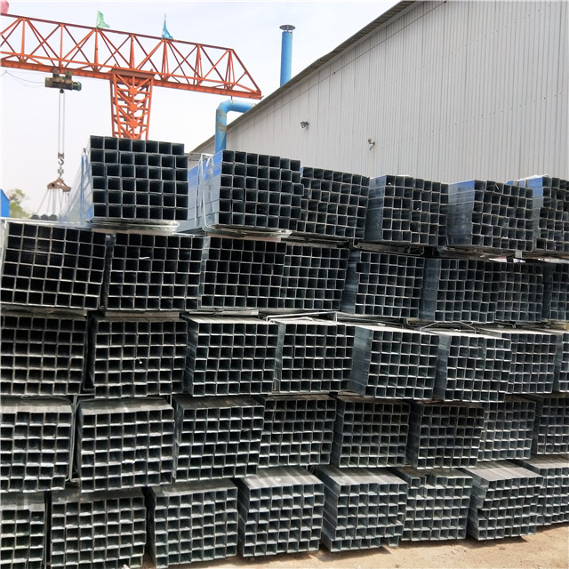 China hollow Section Hot Dipped Galvanized Square Steel Pipe  tube Supplier, Factory