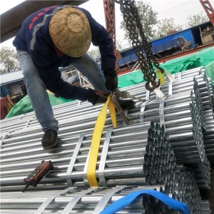 Pre-galvanized steel pipe display 3