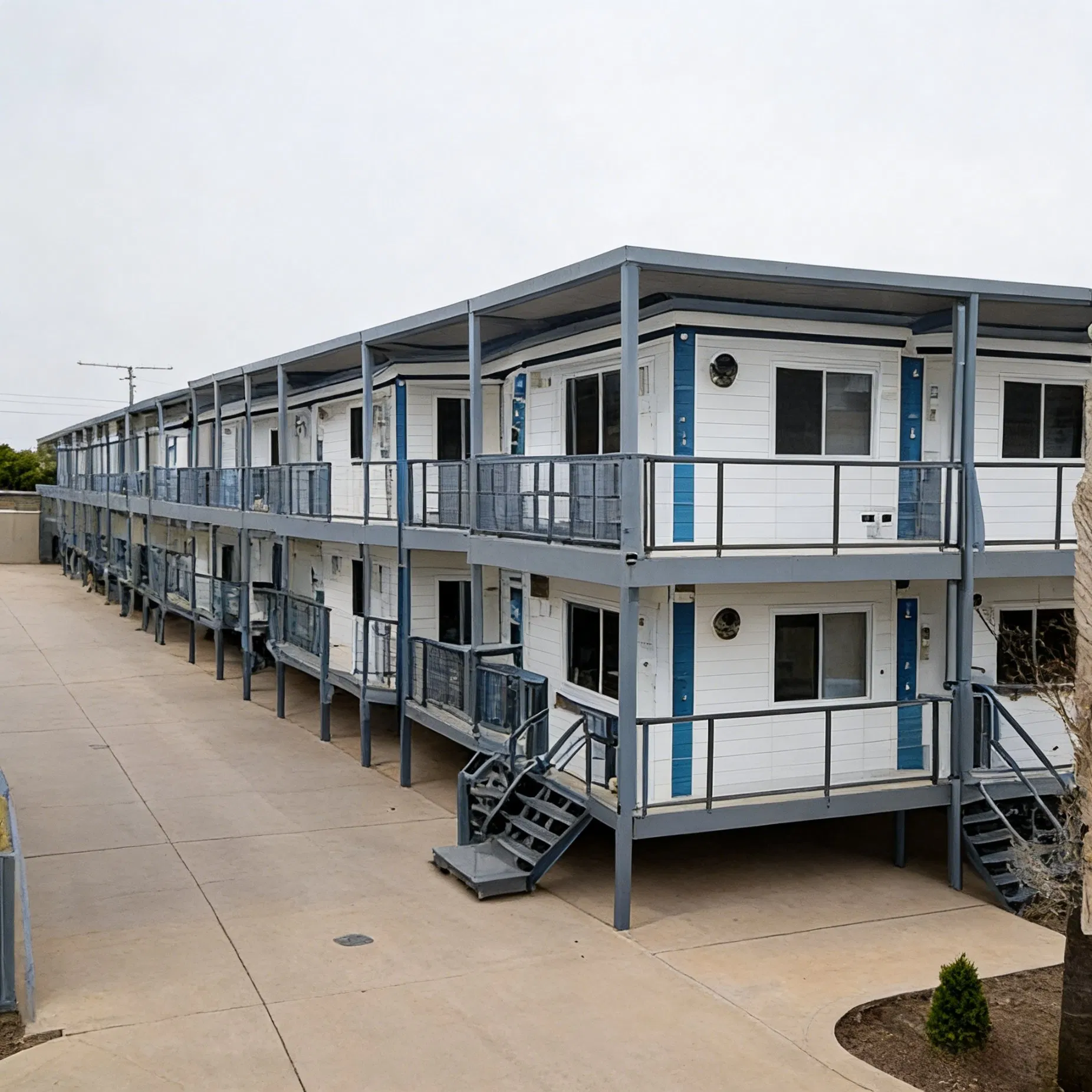 Hogar modular de contenedor de uso comercial, residencial y multifuncional