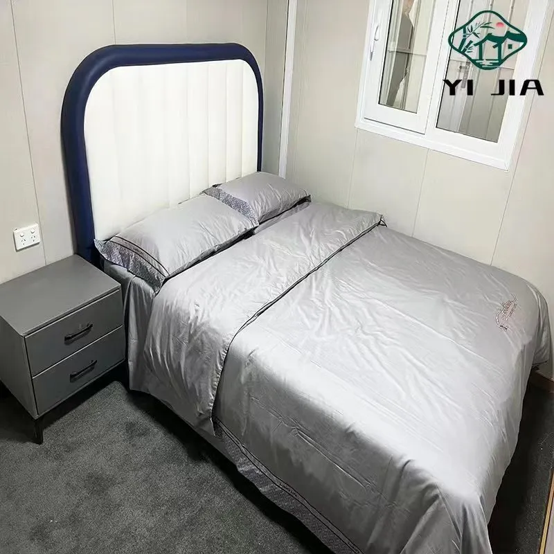 Casas prefabricadas modulares de acero contemporáneo para la comodidad familiar
