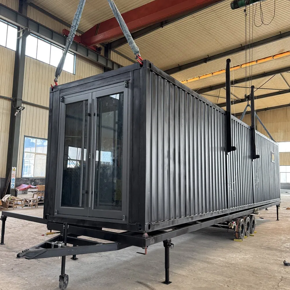 Ventas directas de fábrica de Starlink Casa pequeña de lujo móvil prefabricada 20FT 40FT 2-4 dormitorios Casa contenedor expandible Prefabricada Plegable Mini Hogares Modulares