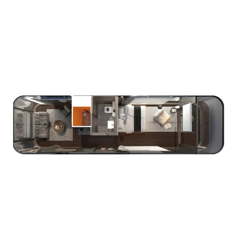 Cápsula Espacial Inteligente E7 Modular Prefabricada Casa Pequeña Personalizada
