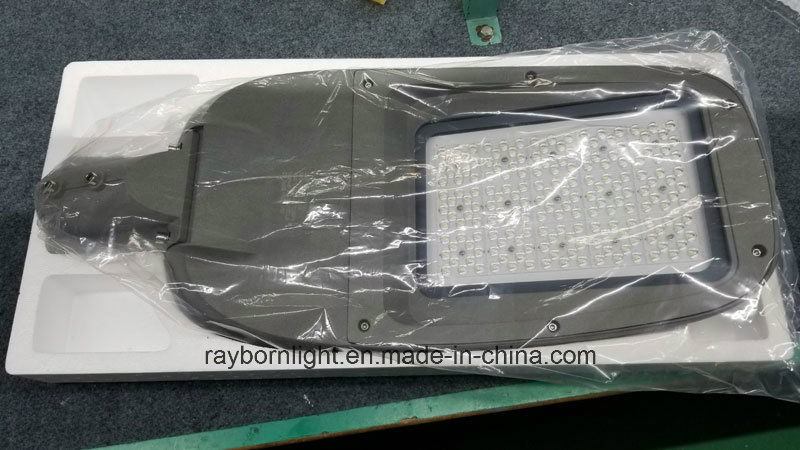 IP66 Ik09 Carcasa de Aluminio Fundido a Presión 150W 200W 250W 300W Luz de Calle LED Meanwell con 140lm/W