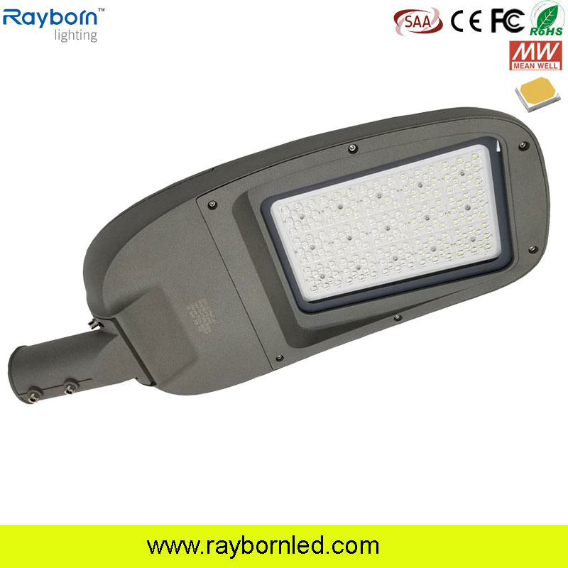 IP66 Ik09 Carcasa de Aluminio Fundido a Presión 150W 200W 250W 300W Luz de Calle LED Meanwell con 140lm/W