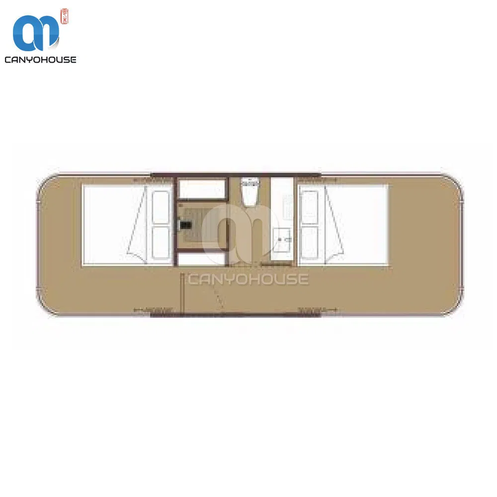 Fabricación de cápsulas espaciales modulares prefabricadas resistentes a terremotos, hogar contenedor moderno prefabricado para áreas residenciales de migrantes