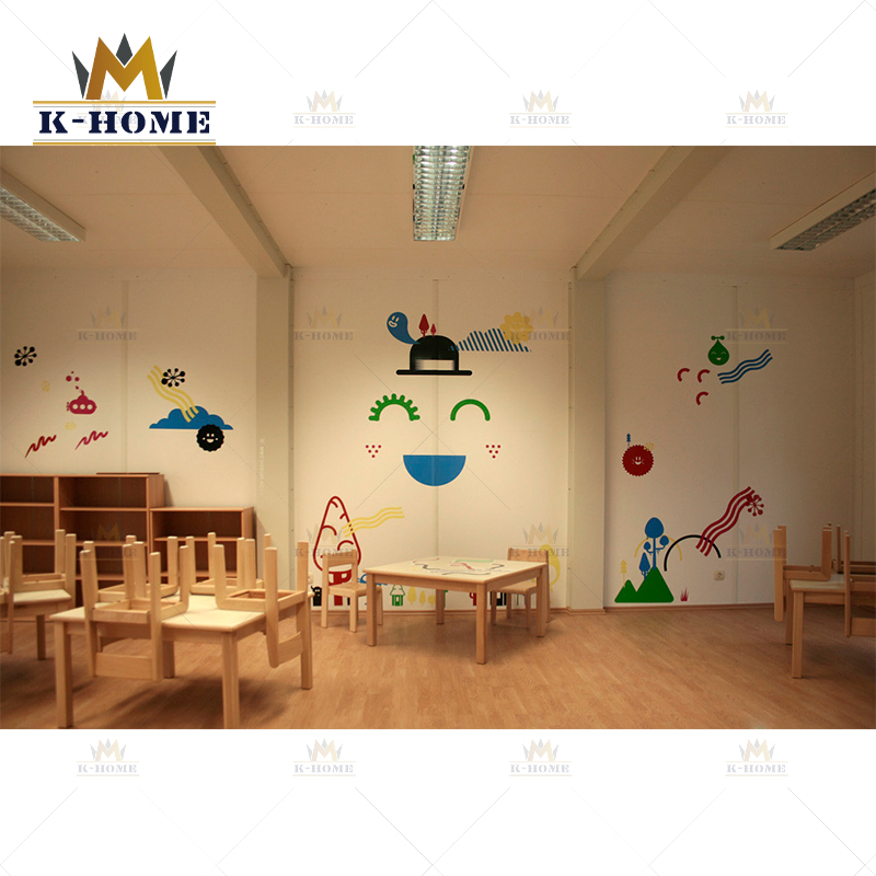 Vivienda estudiantil temporal modular prefabricada para jardines de infancia