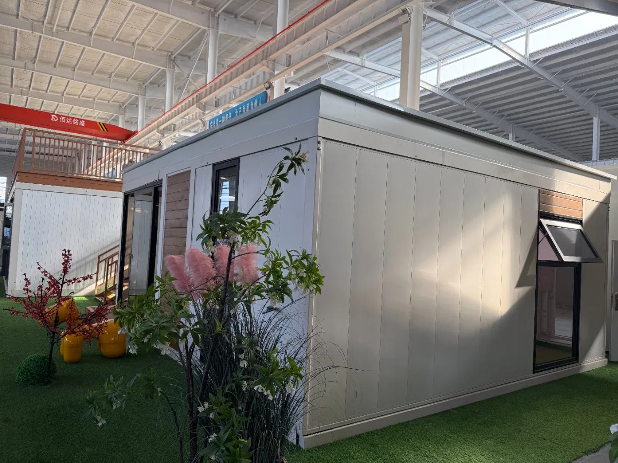 Venta de casa contenedor prefabricada moderna, espaciosa, vivienda modular, marco de acero aislado, personalizable, residencial de vacaciones