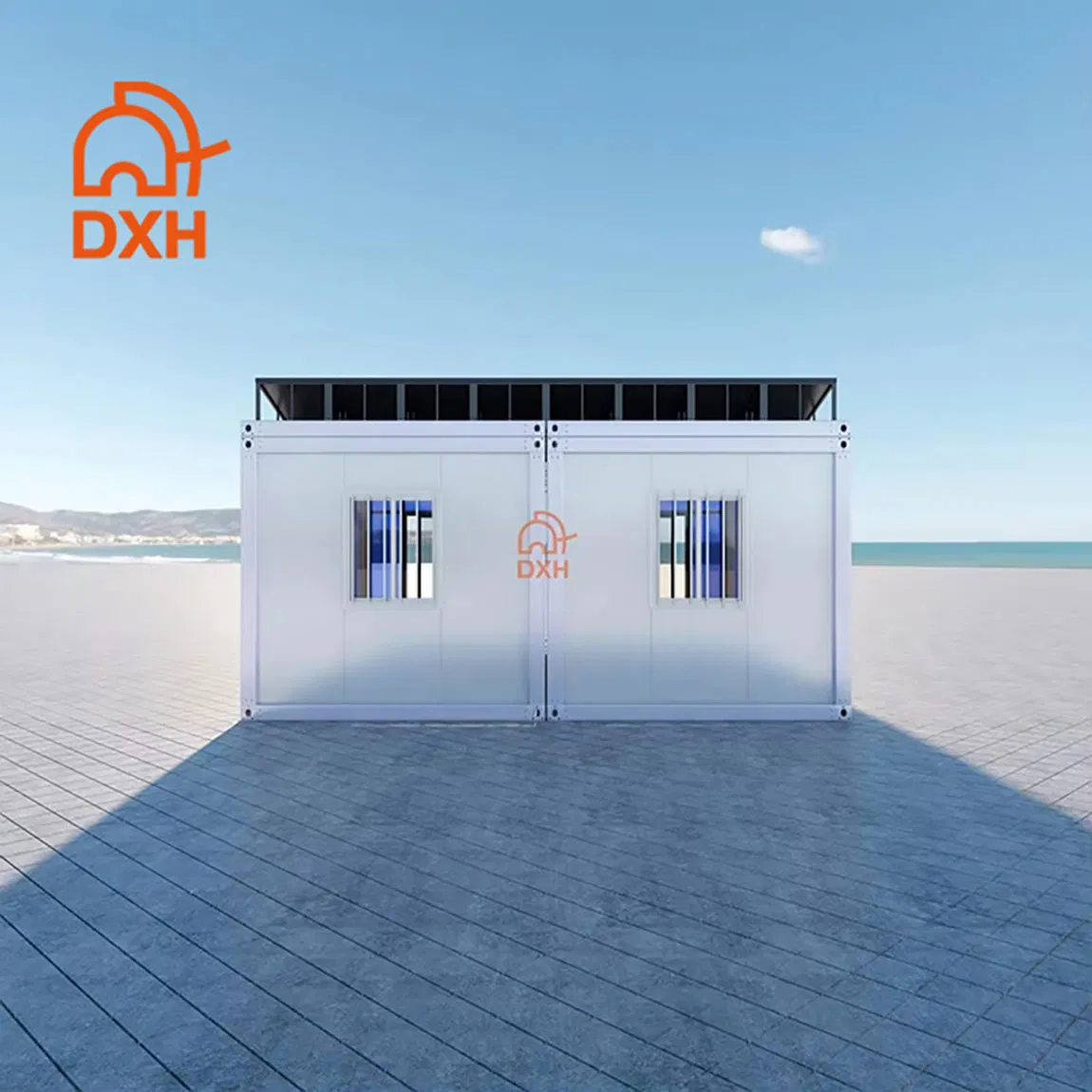 Casa de paquete plano para unidades de alquiler con diseño llave en mano y compradores residenciales