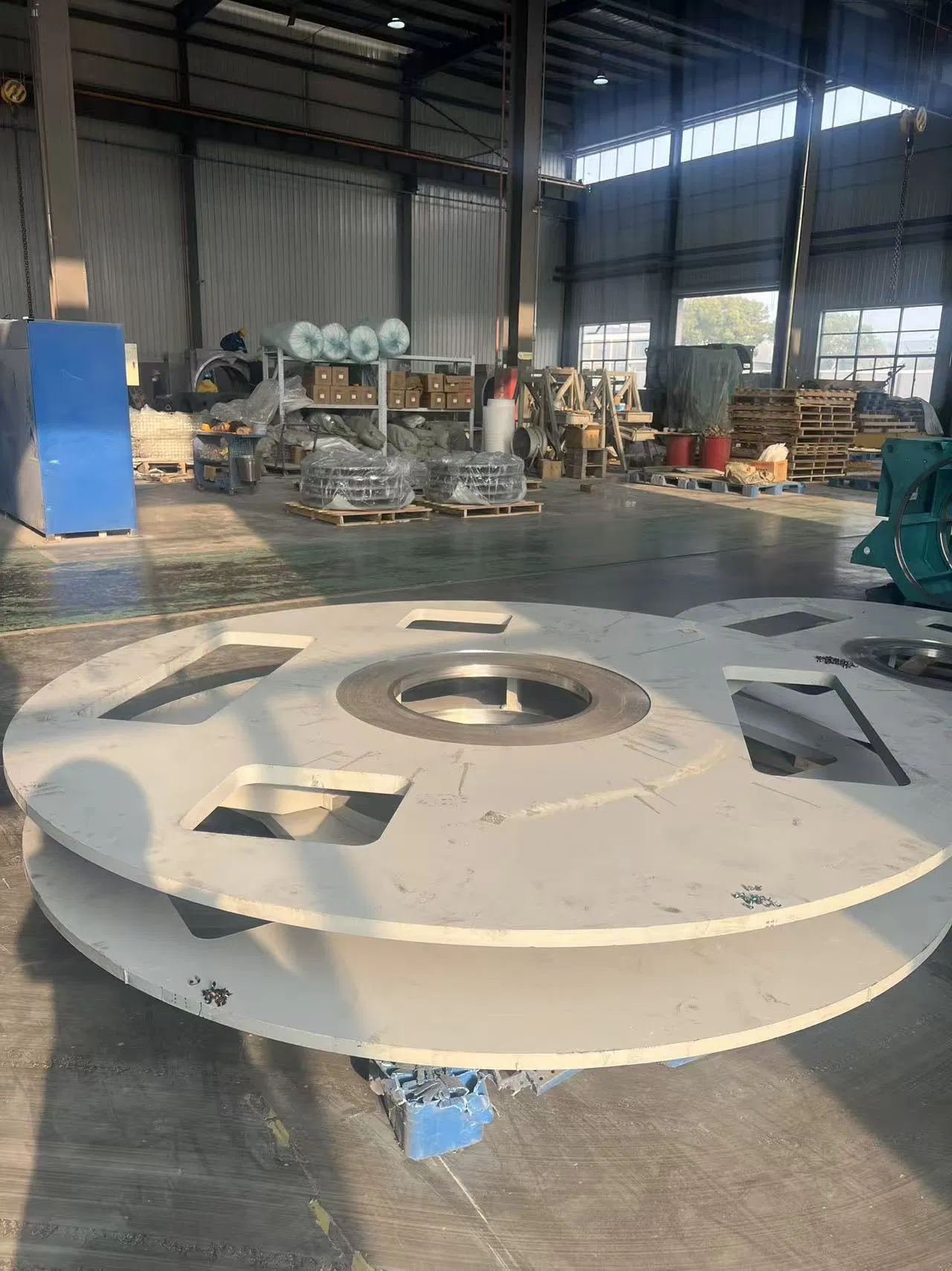 Carcasa de turbina eólica de aluminio fundido ligero para un mayor rendimiento energético