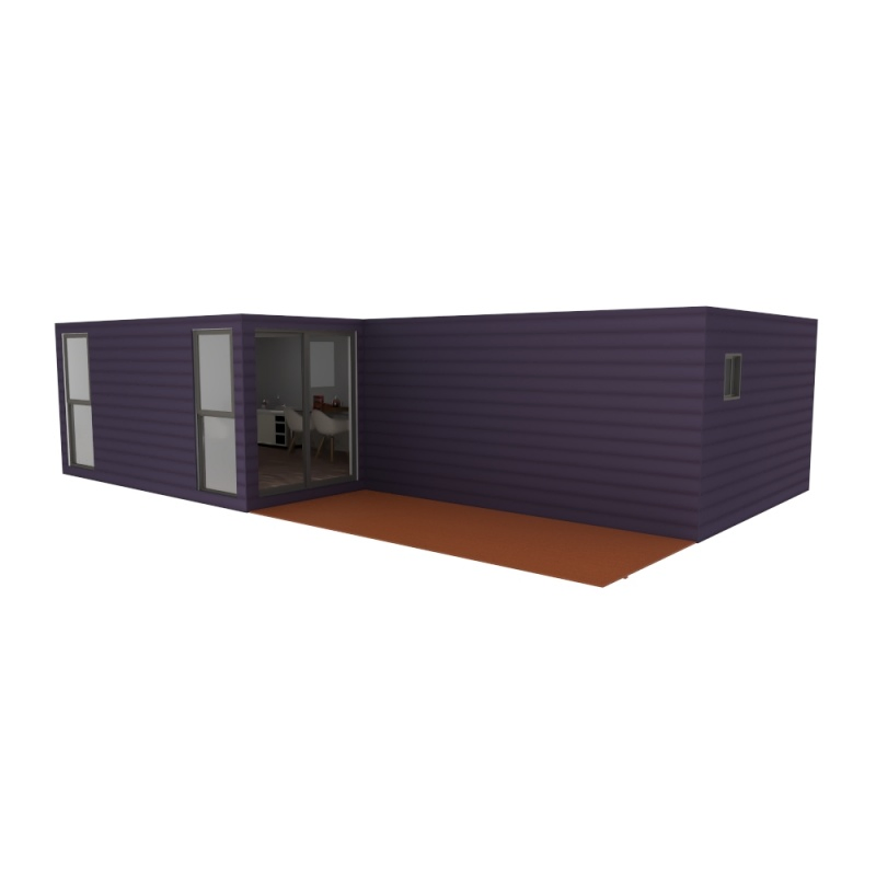 Venta Caliente Prefabricado Modular Baño Caravana Pod Villa Contemporánea Oficina en Casa Cobertizo Tienda