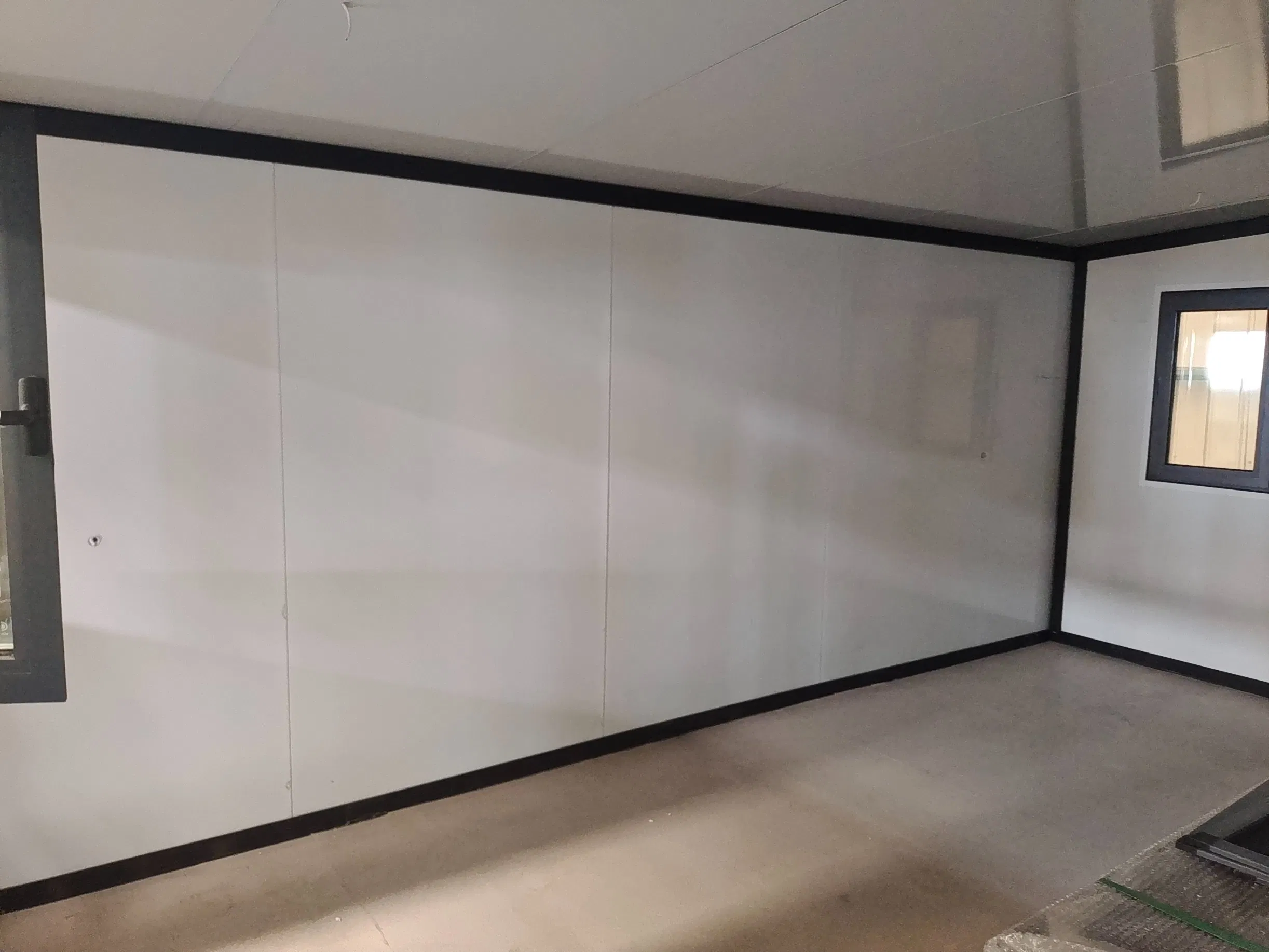 Casas residenciales prefabricadas portátiles de contenedores de envío con baño y cocina