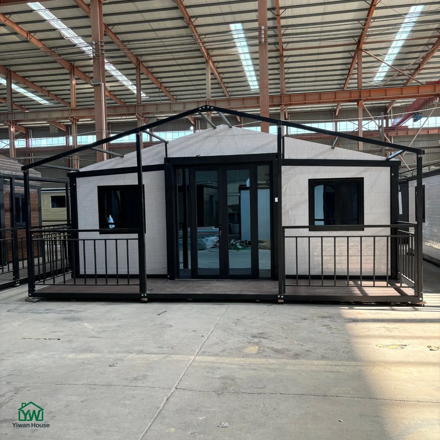 Energía solar compacta y envío asequible casa diminuta modular móvil prefabricada