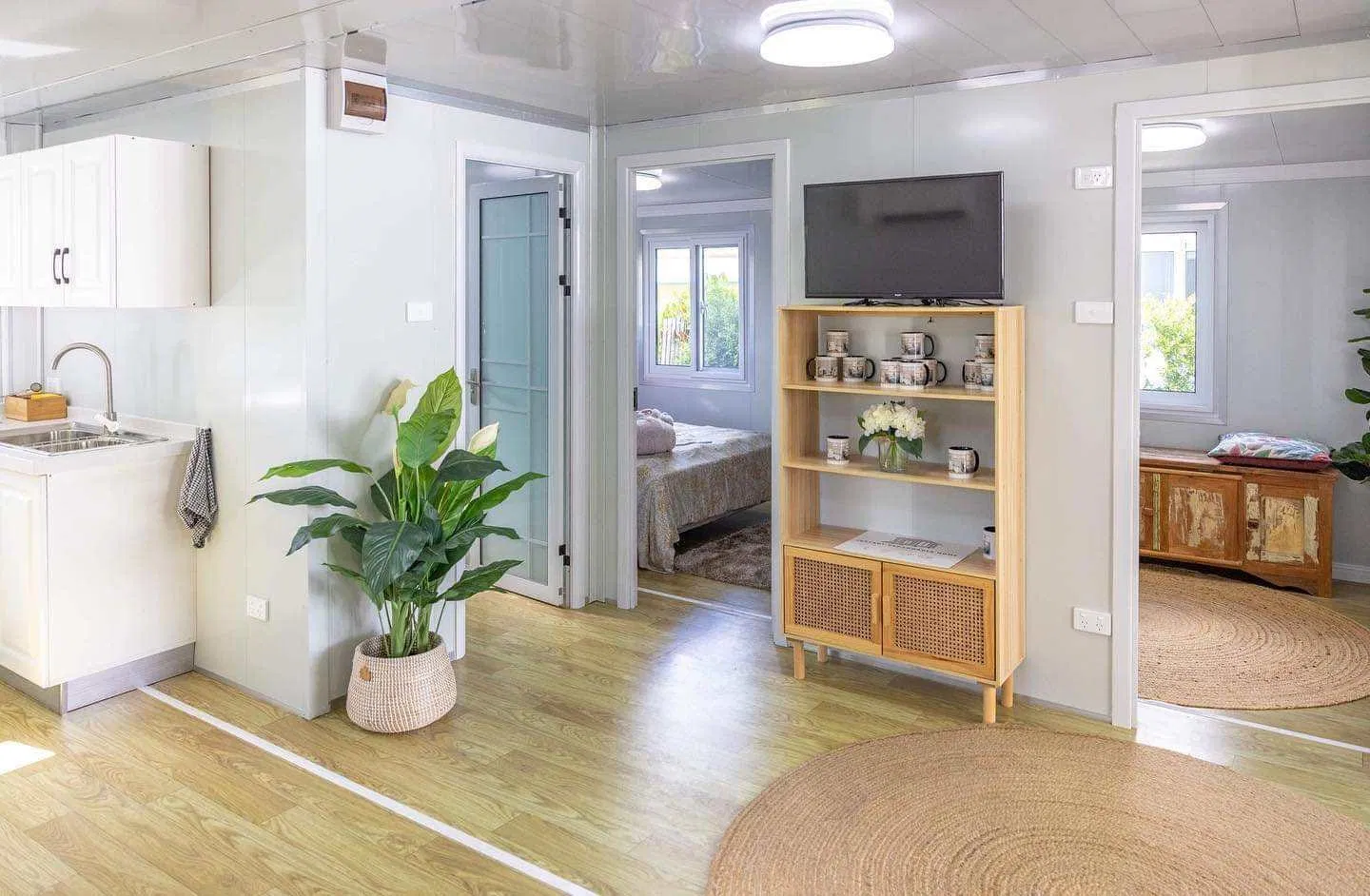 Venta de fábrica de casa contenedor prefabricada pequeña para apartamento de abuelos CE/ISO
