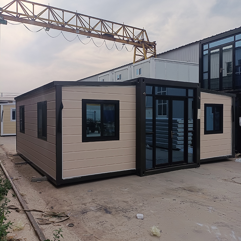 Envío de casa modular portátil y plegable para una sola familia
