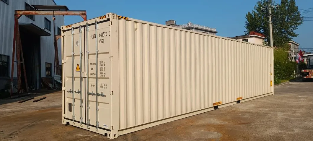 Contenedor Nuevo Utilizado Para Producción