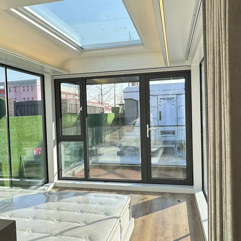 Estilo aristocrático casa prefabricada impermeable casas modulares modernas