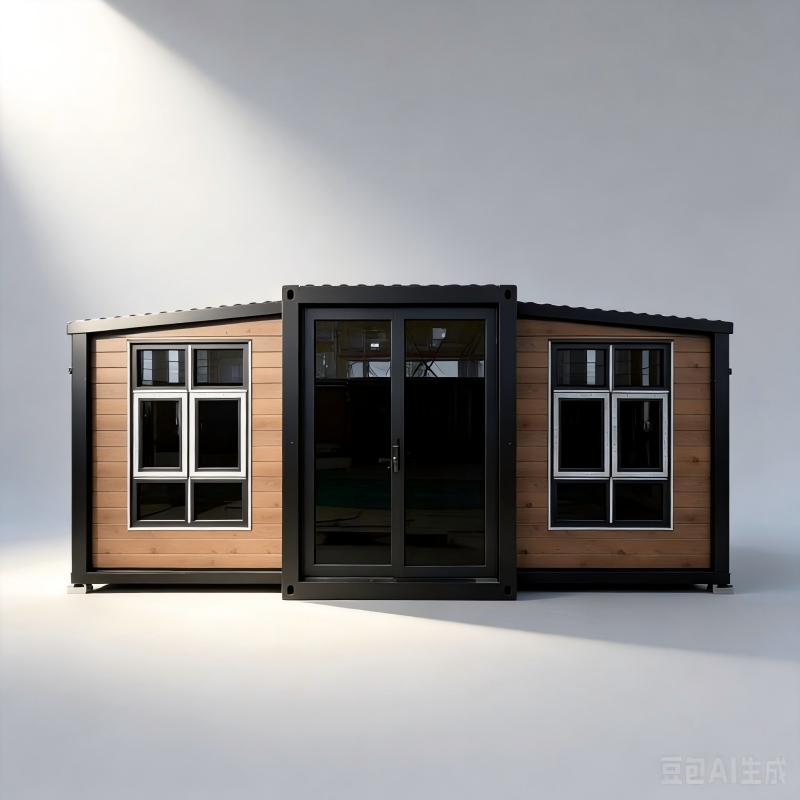 Casa modular prefabricada eficiente en energía, cabaña prefabricada impermeable para villa de resort