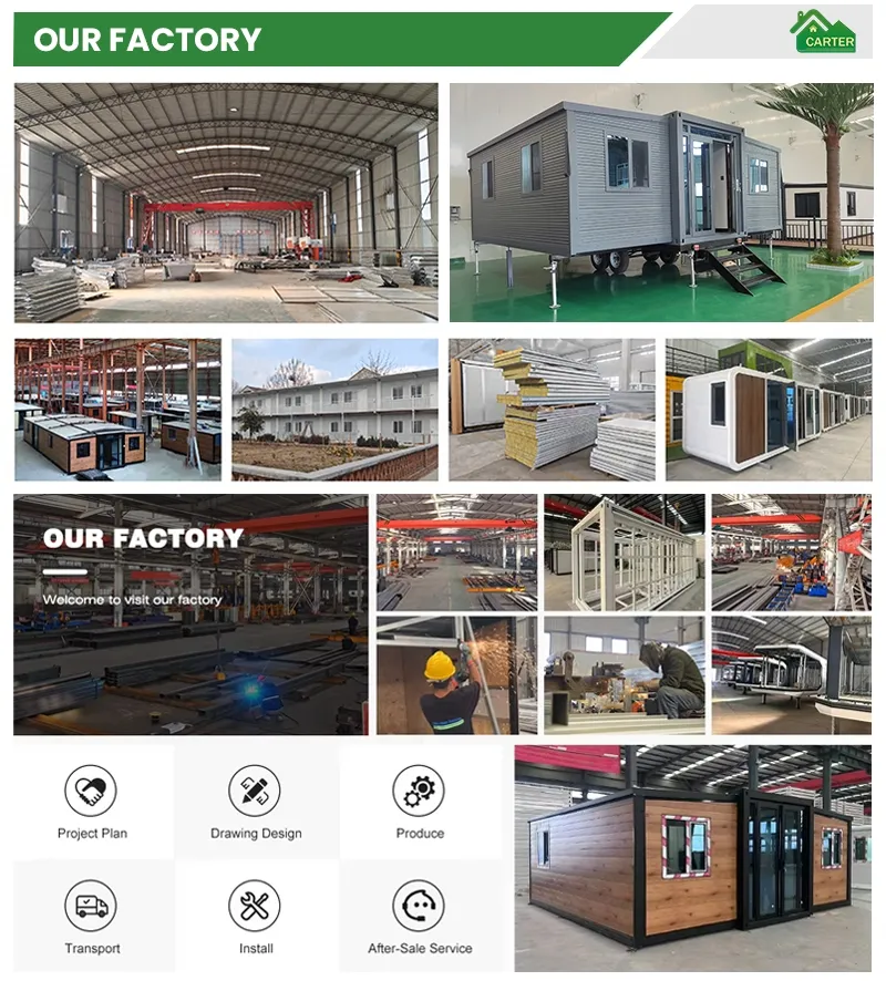 Instalaciones de la fábrica de contenedores