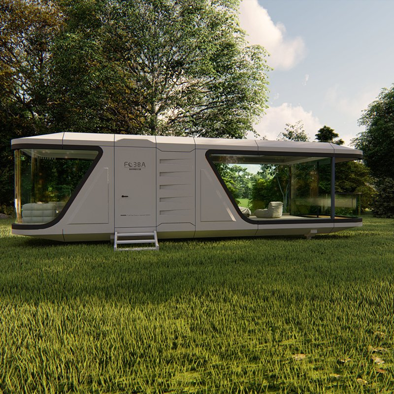 Casas modulares de contenedores asequibles para vivir en espacios reducidos