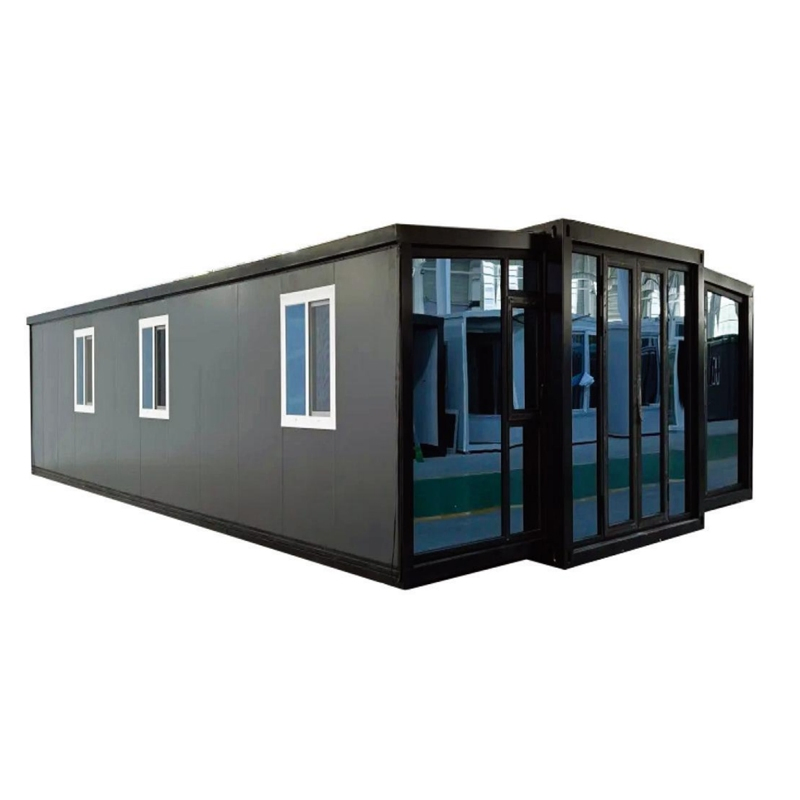 Casa modelo de alta gama, casas modulares, casas prefabricadas con interior de lujo, diseño residencial exterior