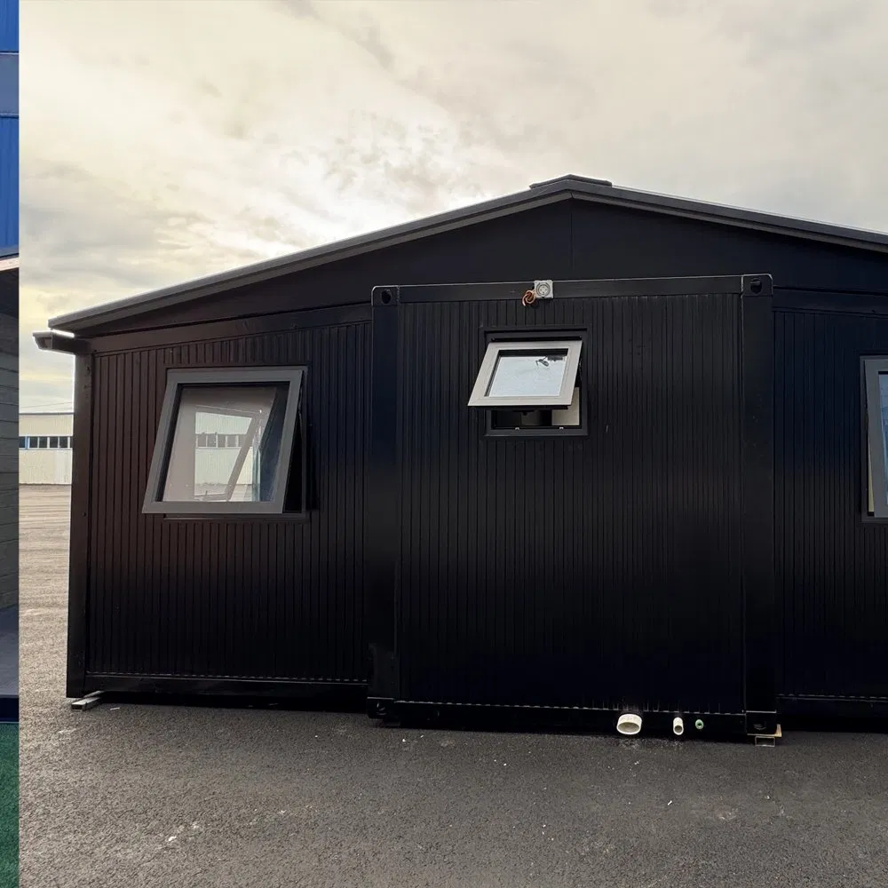 Cabañas de manzana portátiles prefabricadas y casas contenedor, diseños modulares para acampar y movilidad