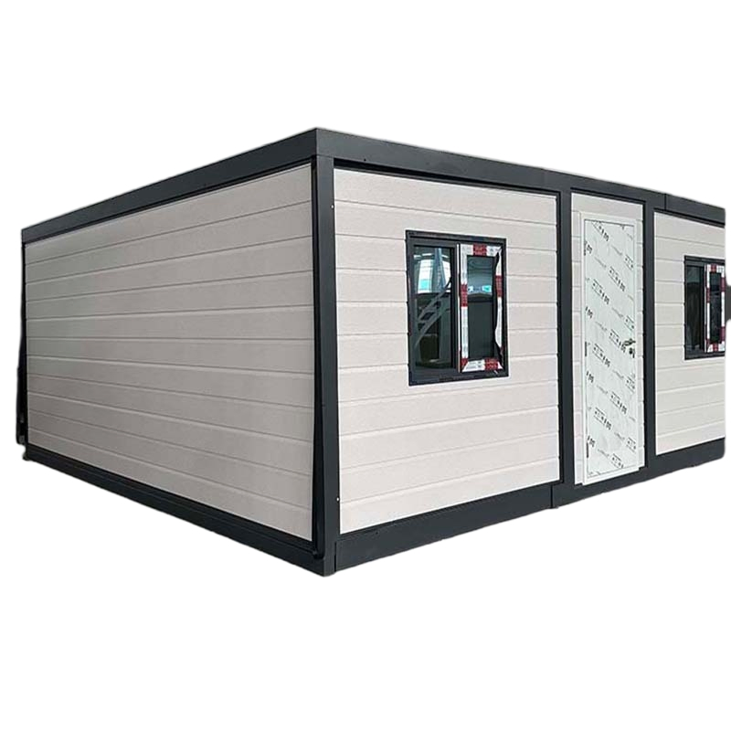 Casa Prefabricada Sostenible 40FT con Espacio para Comedor y Solar